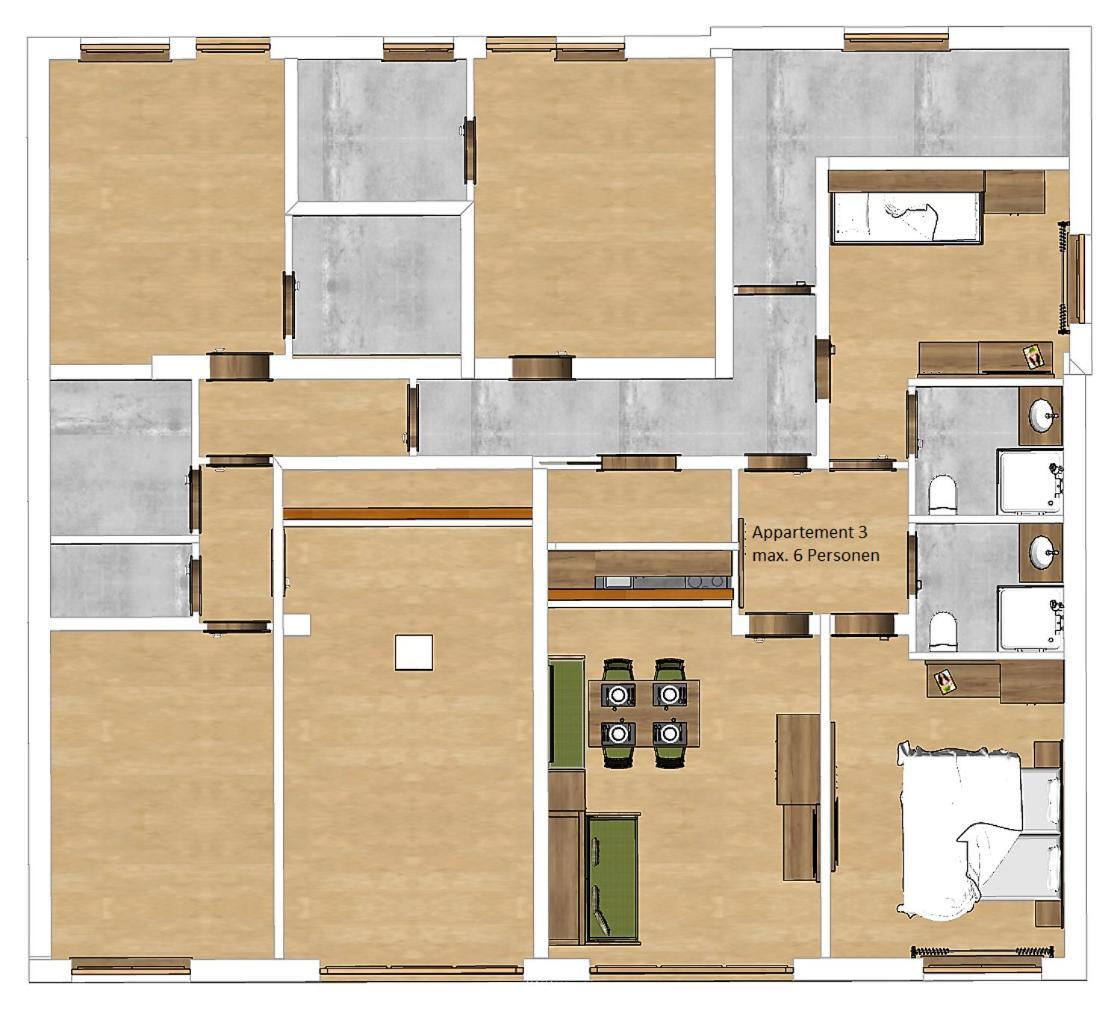 Appartements Alpin Saalbach Zimmer foto